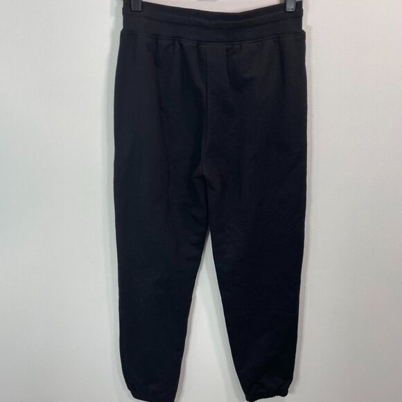 Marvel Joggers Womens Medium Black Pants Drawstring Waist Avengers Super Heroes - Picture 8 of 8